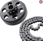 Moosun Minibike Go Kart Clutch 3/4" Bore 10 Tooth With #40/41/420 Chain. Fixed Price $59.00.