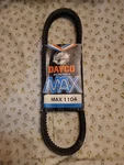 Dayco Max 1104 Snowmobile Drive Belt New Old Stock. Fixed Price $24.95.