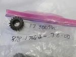 Nos Yamaha 878-17682-70-00 Chain Drive Sprocket 17T SR433 SR643 EX440 SR540. Fixed Price $19.79.