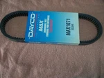 Vintage Snowmobile John Deere Mercury Alouette Drive Belt New Dayco Max 1071. Fixed Price $53.95.
