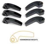 Speedwerx 440-93572 TT-80 Hypershift Hammerhead Machined Weights 3/PK 80G. Fixed Price $137.95.