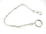 Sport Chain Anson Sterling Silver Cable Links For Pocket Watch Key 7.5 Inches. Fixed Price $75.00.