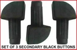 3 Black Rear Secondary Driven Clutch Shoe Ski Doo Snowmobile 600 700 800 99-12. Fixed Price $21.89.