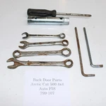 2003 Arctic Cat 500 Auto Fis 4X4 Stock Tools Oem Bag Kit Set. Fixed Price $18.95.