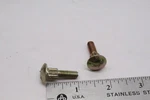 (2) Nos Oem Arctic Cat Snowmobile Round Head 1/4"-20X1" Ribbed Bolts 0623-117. Fixed Price $5.99.