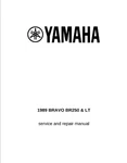1989 Yamaha Bravo BR250 & Lt Factory Service Work Shop Manual. Fixed Price $45.84.
