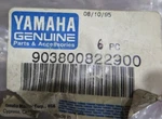 Oem Yamaha Solid Bush 903800822900 Lot Of 6 Pcs Nos (05C-2-2). Fixed Price $54.00.