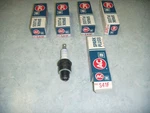 Vintage Nos Ac Spark Plugs S41F (quantity Of 5). Fixed Price $9.99.