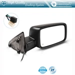Power Heated Turn Signal Manual Fold Black Surface Mirror For 09-15 Dodge Ram. Fixed Price $90.74.
