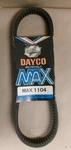 New Dayco Snowmodbile Belt # Max 1104. Fixed Price $25.00.