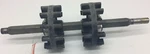 Yamaha Front Drive Axle Cog Shaft Assembly Enticer ET340 Oem 8F3-W4751-00-00. Fixed Price $94.95.