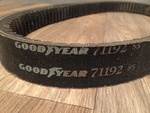Snowmobile Clutch Drive Belt Goodyear 71192 Yamaha Skidoo Polaris Arctic Cat. Fixed Price $24.99.