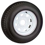 Ultimax 530X12(C) Tire & Wheel Hole Painted White Spoked 42116. Fixed Price $124.45.