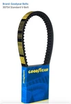Goodyear Replacement Belts And Hoses 30754 V 32 Wide. Fixed Price $29.99.