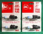 2 Packs Of = S41F Sport Vehicle Spark Plugs. Yes! Nos Four (4) Plugs!. Fixed Price $8.95.