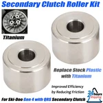 For Ski Doo 600 800 And 850S Snowmobile Qrs Secondary Clutch Roller Kit Titanium. Fixed Price $33.83.