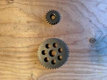 93 Arctic Cat Cougar 440 L/c Chain Case Gears. Fixed Price $22.00.