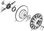 Team Belt Adjusting Hex Screw For Rapid Reaction Clutches 1/4-20 1.25 #105210. Fixed Price $11.17.