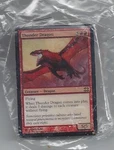 Mtg Magic Gathering Thunder Dragon Card Pin 2" X 1.25+". Fixed Price $21.79.