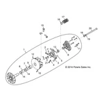 Polaris Orv Clutch Weight 61 G., Genuine Oem Part 1323098, Qty. Fixed Price $54.99.