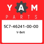 5C7-46241-00-00 Yamaha V-belt 5C7462410000, New Genuine Oem Part. Fixed Price $1094.41.