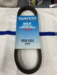 Dayco Snowmobile Drive Belt Part Number - MAX1032. Fixed Price $29.95.