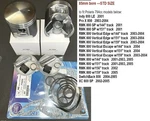 2000-04 05 Polaris 800 Indy Pro Rmk Xc Sp Switchback Piston/gasket Rebuild Kit. Fixed Price $185.25.