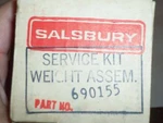 Vintage Mercury Snowmobile Clutch Kit - 61798 / Salsbury 690155 **. Fixed Price $35.00.