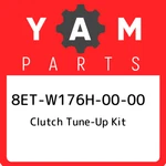 8ET-W176H-00-00 Yamaha Clutch Tune-up Kit 8ETW176H0000, New Genuine Oem Part. Fixed Price $261.64.