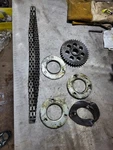 Vintage Arctic Cat Snowmobile 39 Tooth Bottom Sprocket 92 Pitch Chain. Fixed Price $20.19.