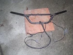 1992 Arctic Cat 440 Prowler Handlebar W/ Warmers 0705-082,0609-140. Fixed Price $40.00.