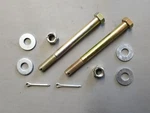 Arctic Cat 0623-477 Ski Bolts 7/16-20X 5" W/washers,pins,nuts,zr,zrt,zl. Fixed Price $13.98.