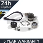 Gates Timing Belt + Water Pump Kit Fits Peugeot Citroen Fiat 5YR Warranty G6038. Fixed Price $132.63.