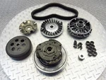 2008 06-08 Yamaha CP250 Morphous Oem Clutch Fan Belt Hardware Assy. Fixed Price $148.75.