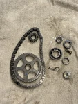 Skidoo Tundra Chain Sprockets Gears 45T 17T 72LINK 504152807 504151830 504152238. Fixed Price $69.00.