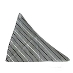 Just It Bandanna Gray Black Medium Doggie Hook & Loop Close. Fixed Price $9.99.