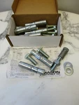 Mason Industries Anchor Bolt Kit Lot Of 8, 1/2" X 5/8" 4" Long, Sab Certified. Fixed Price $95.00.