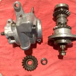 01 Yamaha Bear Tracker YFM250 Middle Drive Gears Bevel & Case Complete. Fixed Price $121.00.