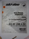Ski-doo 2012 Acs R-motion Snowmobile Service Manual Supplement Book 219100603. Fixed Price $24.99.