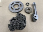 2008 Ski-doo 600 Sdi Drive Chain & Sprockets P/n 504091100, 504152593, 504152629. Fixed Price $80.00.