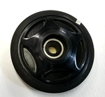 Nos Oem Arctic Cat 5.35" Black Spoked Idler Wheel 0604-334 Artic. Fixed Price $50.30.
