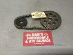 Chain & Sprocket # 504057300, 412105800, 504055900 Ski-doo 1991 500 Snowmobile. Fixed Price $50.69.