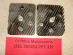 1982 Yamaha Srv 540 Right Left Cylinder Heads Nice 8R6 8H800 Xlv Vk. Fixed Price $58.00.
