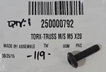 Brp Can-am Ski-doo Sea-doo Torx Truss M5X20 Screw Oem 250000792 Qty. Fixed Price $24.99.