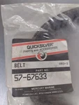 Mercury / Quicksilver Snowmobile Drive Belt, 57-67633, Nos. Fixed Price $49.95.