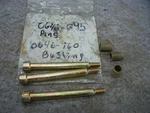 Arctic Snowmobile Zr Ext Wildcat Clutch Weight Pins & Bushings New 0646-295. Fixed Price $44.99.