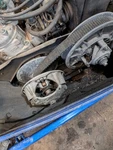 97-04 Yamaha Twin Vmax Phaser Primary Drive Clutch W/ Belt. Fixed Price $250.00.