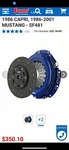 Spec SF481 Stage Performance Clutch Kit 1986-1998 Mustang, Capri. Fixed Price $300.00.