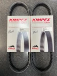 Pack Kimpex Tork Drive Belt KIM805 210505 Replaces Yamaha 8DN-17641-00. Fixed Price $179.99.