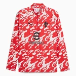 Puma 2025-26 Ac Milan Men's 1/4 Zip Training Top. Fixed Price $53.00.